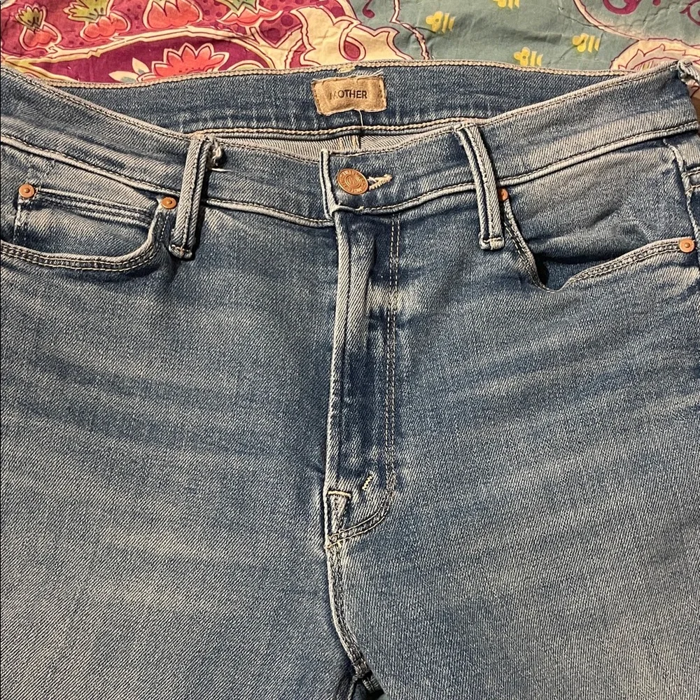 MOTHER Mid-rise Dazzler - Picture 3 of 4